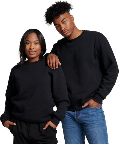 Mens Dri-Power Fleece Sweatshirts, Moisture Wicking, Cotton Blend, Relaxed Fit, Sizes S-4X