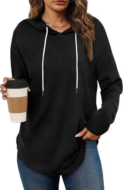 Womens Fashion Tops Hoodies for Women Pullover Oversized Sweatshirts Long Sleeve Shirts Loose Fit