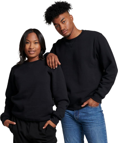 Mens Dri-Power Fleece Sweatshirts, Moisture Wicking, Cotton Blend, Relaxed Fit, Sizes S-4X