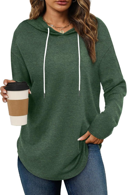 Womens Fashion Tops Hoodies for Women Pullover Oversized Sweatshirts Long Sleeve Shirts Loose Fit