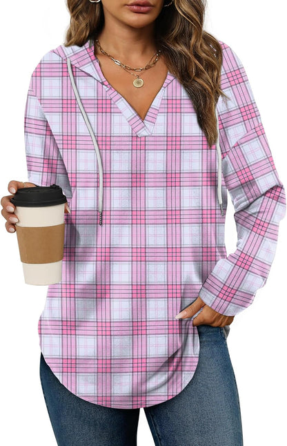 Womens Fashion Tops Hoodies for Women Pullover Oversized Sweatshirts Long Sleeve Shirts Loose Fit