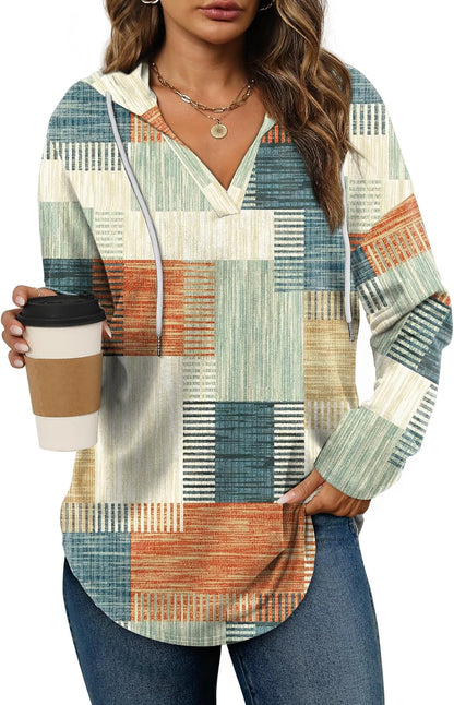 Womens Fashion Tops Hoodies for Women Pullover Oversized Sweatshirts Long Sleeve Shirts Loose Fit